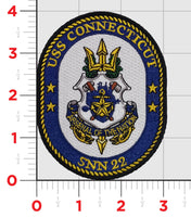 Officially Licensed USS Connecticut SNN-22 Patch