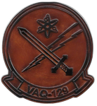 Officially Licensed VAQ-129 Vikings Leather Patch