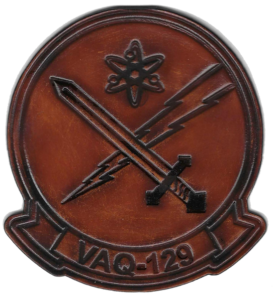 Officially Licensed VAQ-129 Vikings Leather Patch