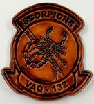 Officially Licensed VAQ-132 Scorpions Leather Patch