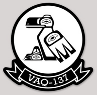 Officially Licensed VAQ-137 Rooks Squadron Sticker