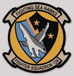 Officially Licensed US Navy VF-126 Fighting Sea Hawks Squadron Sticker
