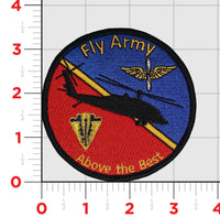 Official US Army 1-145th Aviation Fly Army Aircraft Track Patches