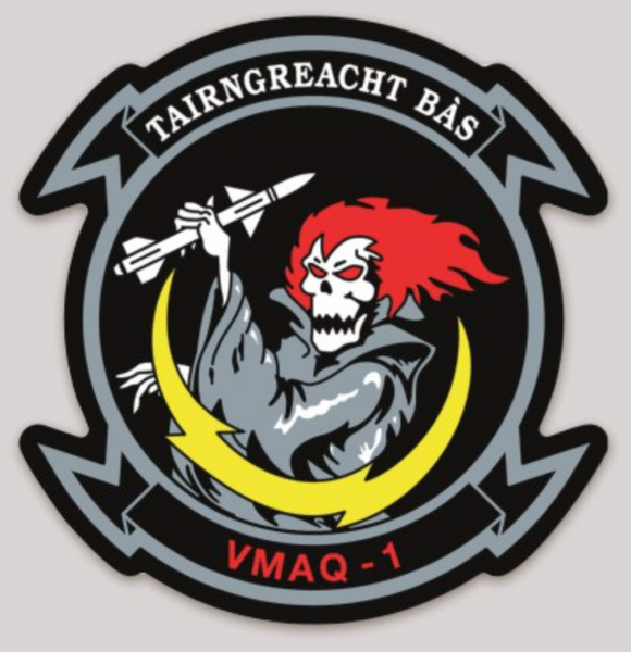 Officially Licensed USMC VMAQ-1 Banshees Sticker