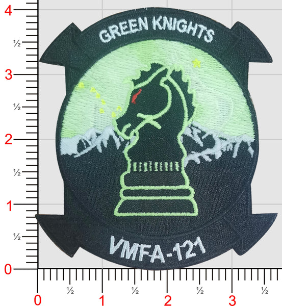 Official VMFA-121 Green Knights Northern Edge Patch