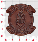 Officially Licensed VMFA-314 Black Knights Leather Patches