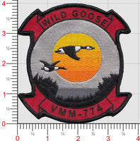 Officially Licensed USMC VMM-774 Wild Goose Patch