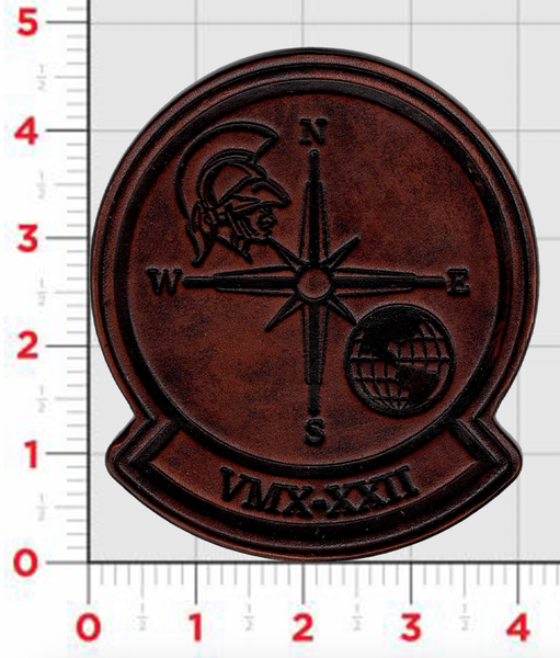 Officially Licensed USMC VMX-22 Leather Patch