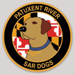 Official NAS Patuxent River SAR Dogs Sticker