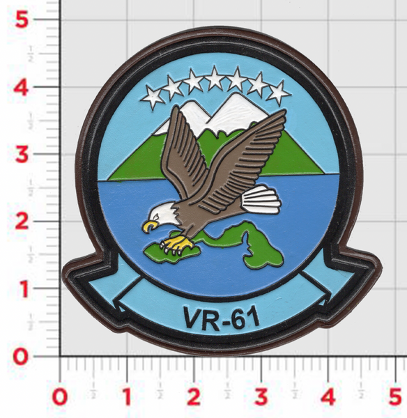 Officially Licensed US Navy VR-61 Islanders Leather Patch