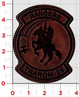 Officially Licensed US Navy VT-28 Rangers Leather Patch