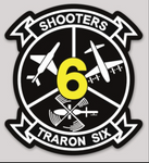 Officially Licensed VT-6 Shooters Squadron Sticker