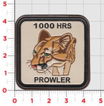 EA-6B Prowler 1000 Flight Hours Leather Patch