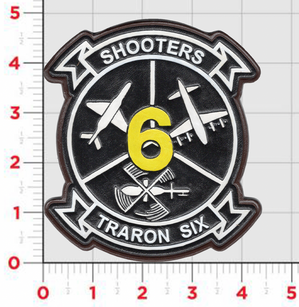 Officially Licensed VT-6 Shooters Squadron Leather Patch