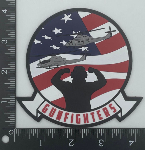 Official HMLA-369 Gunfighters 4th of July Patch