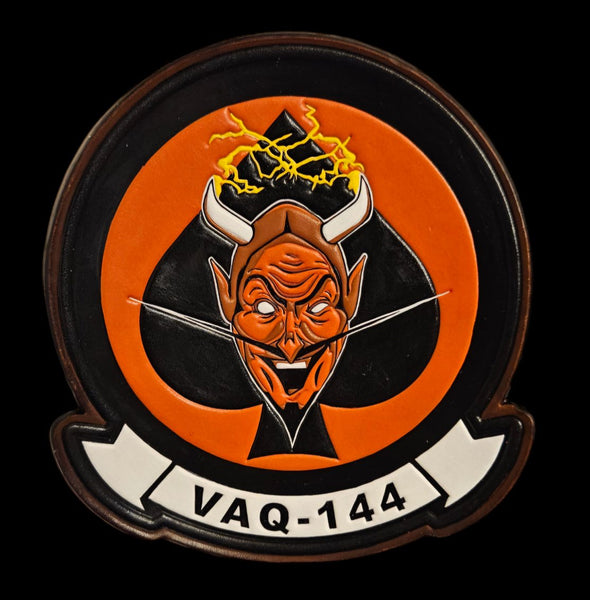 Officially Licensed VAQ-144 Main Battery Leather Patch