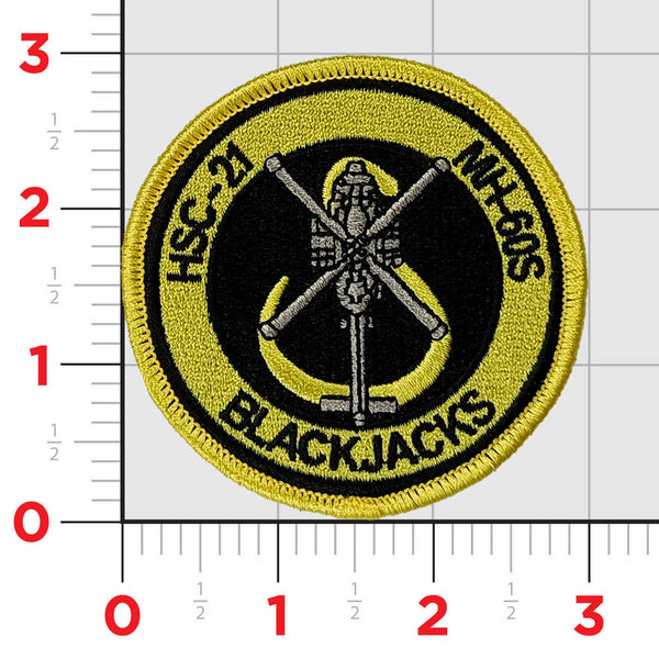 Official HSC-21 Blackjacks MH-60S Patch