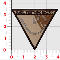 Officially Licensed US Navy Naval Test Wing Pacific Point Mugu Patch