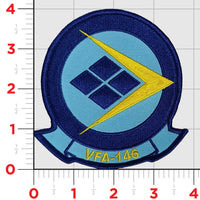 Officially Licensed U.S. Navy VFA-146 Blue Diamonds Squadron Patch