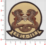 Officially Licensed USMC HMLA-369 Gunfighters Regular Squadron Patch