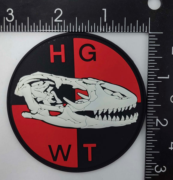 Official HGWT Dinosaur PVC Patch