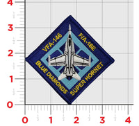 Official VFA-146 Blue Diamonds Shoulder Patch