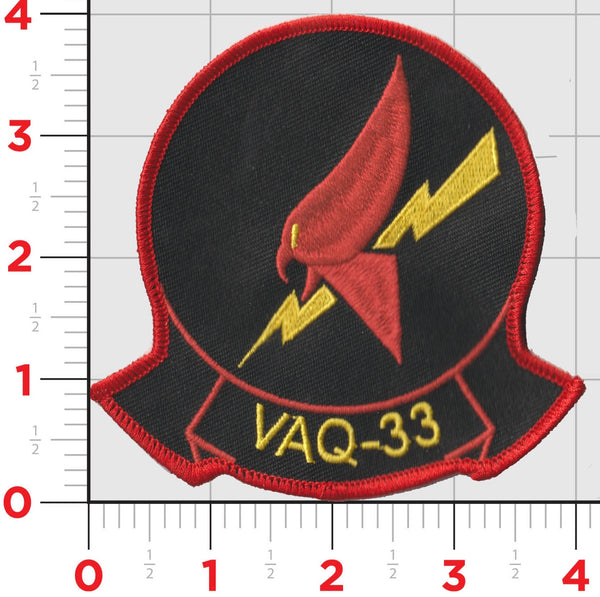Officially Licensed US Navy VAQ-33 Firebirds Patch