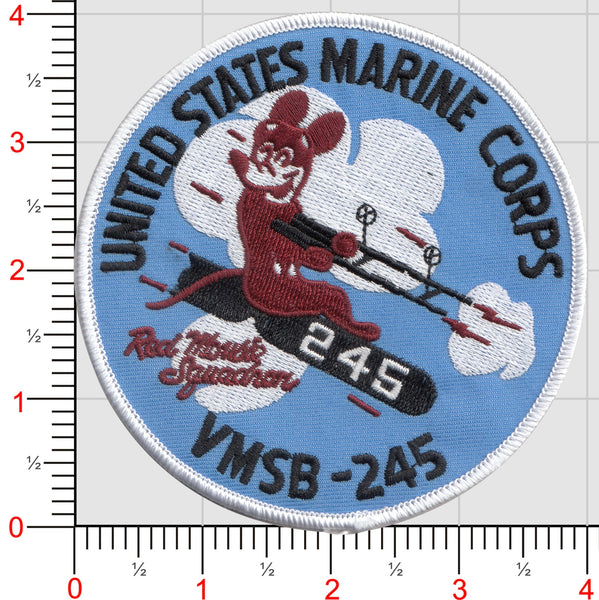 Officially Licensed USMC VMSB-245 Squadron Patch