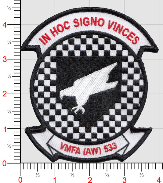Officially Licensed USMC VMFA(AW)-533 Hawks Patch