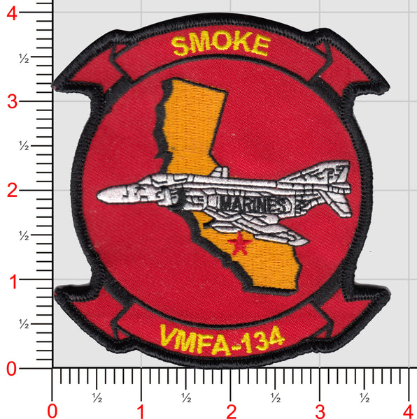 Officially Licensed USMC VMFA-134 Smoke F-4 Phantom Patch