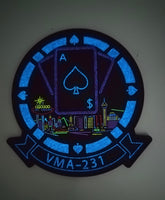 Official VMA-231 Las Vegas Det PVC Glow Patches