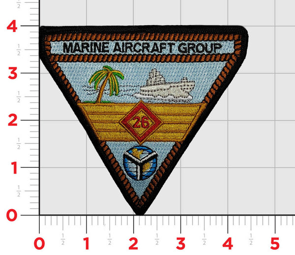 Officially Licensed Marine Aircraft Group MAG-26 Patch 2022