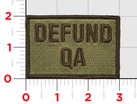 Defund QA Patch