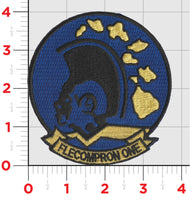 Officially Licensed US Navy VC-1 FLECOMPRON Blue Alii patch