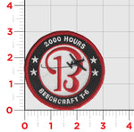 Beechcraft T-6 2000 Hours Patch
