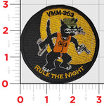 Official VMM-363 Rule the Night Shoulder Patches