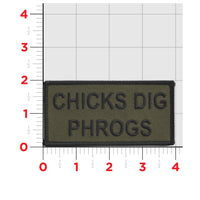 CH-46 Chicks Dig Phrogs Patches