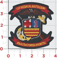 Officially Licensed USMC 1st Medical Bn Camp Pendleton Patch