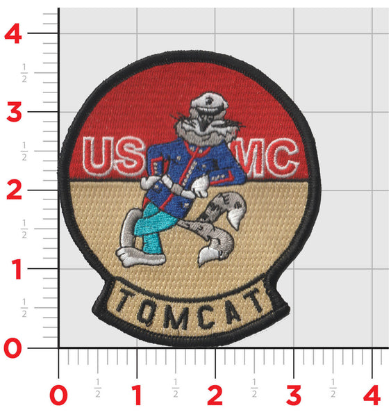 USMC F-14 Tomcat Patch - No Hook and Loop