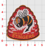 Officially Licensed US Navy VA-113 Stingers Squadron Patch