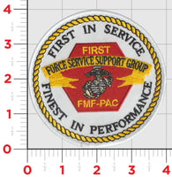 Officially Licensed USMC 1st FSSG Force Service Support Group Patch