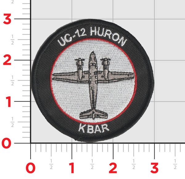 Official HQ Squadron New River UC-12 Huron Shoulder Patch