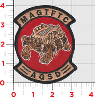 Officially Licensed MAGTFTC AGSD Patches