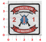 Officially Licensed USMC 2nd Bn 1st Marines- The Professionals Patch