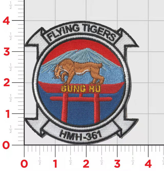 Official HMH-361 Flying Tigers Gung Ho Patch