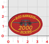 US Navy E-2D Hawkeye Hours Shoulder Patches