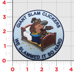 Giant Slam Clickers PVC Patch