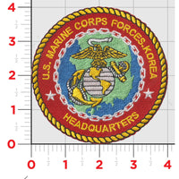 Officially Licensed MARFOR Marine Forces Korea Patch