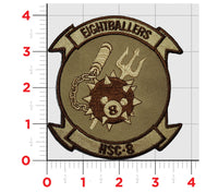 Officially Licensed US Navy HSC-8 Eightballers Squadron Patches
