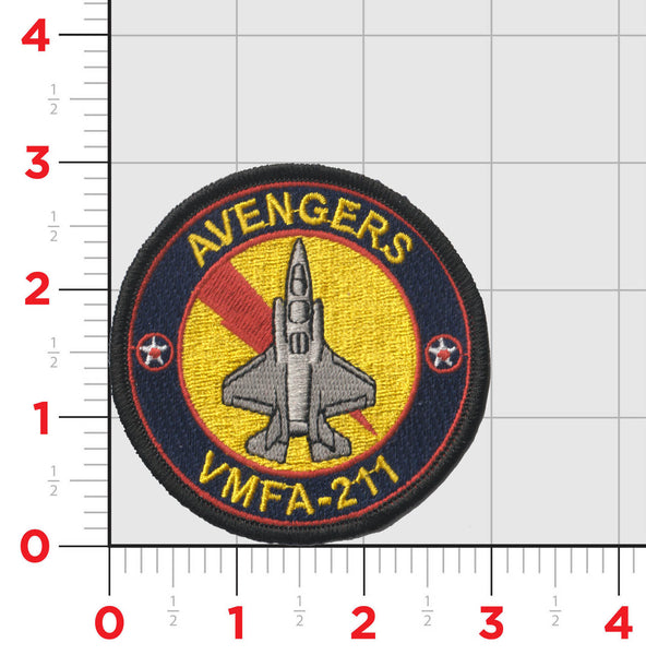 Official VMFA-211 Wake Island Avengers Shoulder Patch